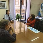 Reunión con funcionarios de la Superintendencia de Servicios de Salud